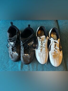 NIKE Golf and Baseball Softball shoes. size 12.